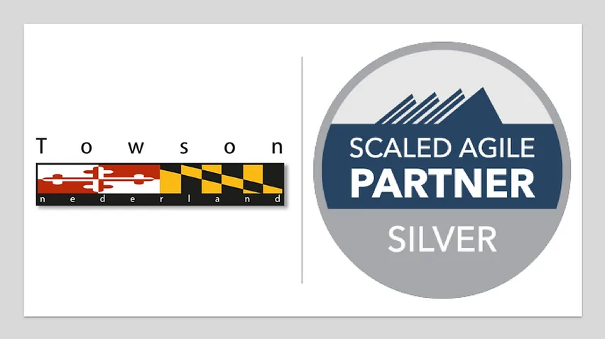 Met trots kondigen we aan dat Towson vanaf nu Scaled Agile Silver partner is.
De status Silver partner is de erkenning voor het werk dat onze SAFe pr…